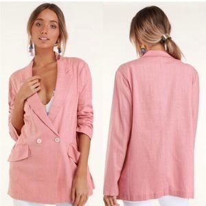 Pink Blazer